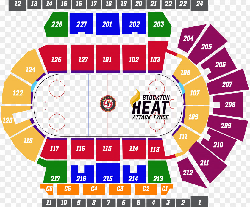 Travelogue Stockton Arena Heat Hershey Bears Giant Center Ticket PNG
