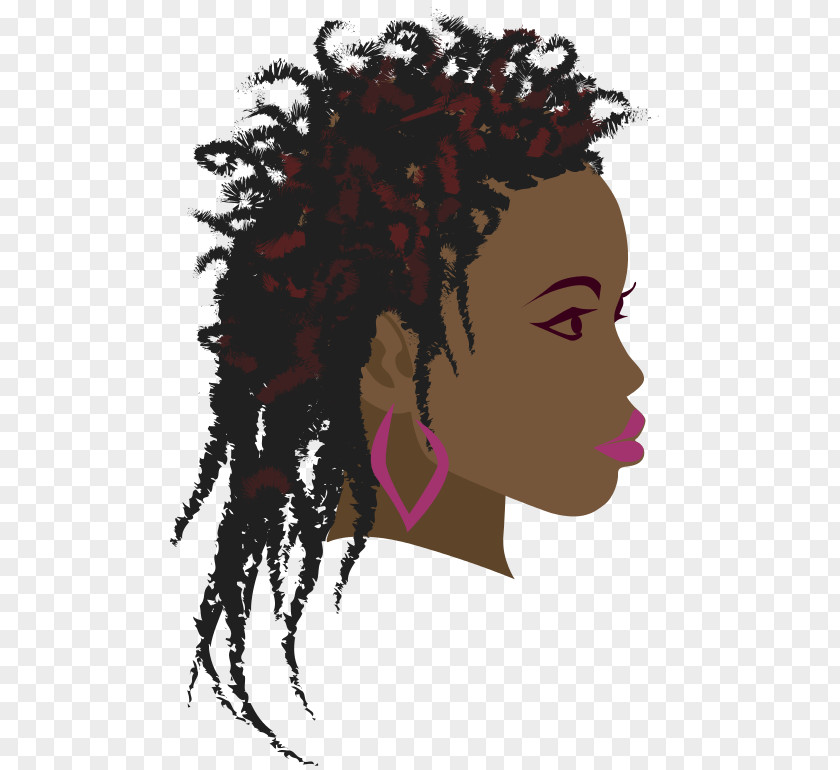 African Textiles Hairstyle Braid Art PNG