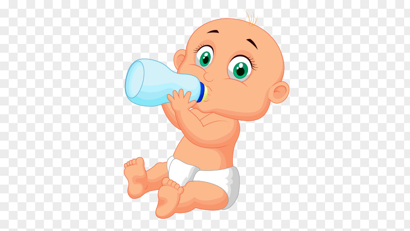 Child Baby Food Bottles PNG