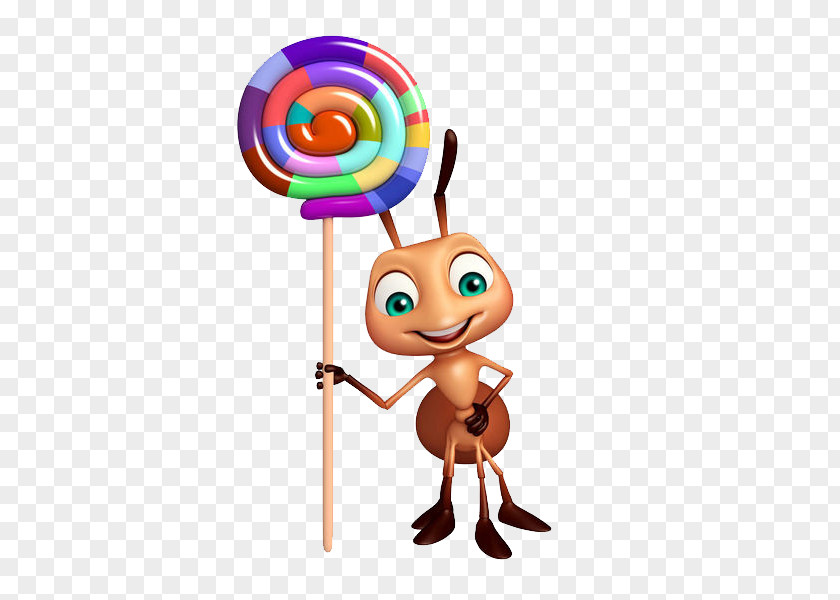 Ants With Lollipops Ant Stock Photography Clip Art PNG