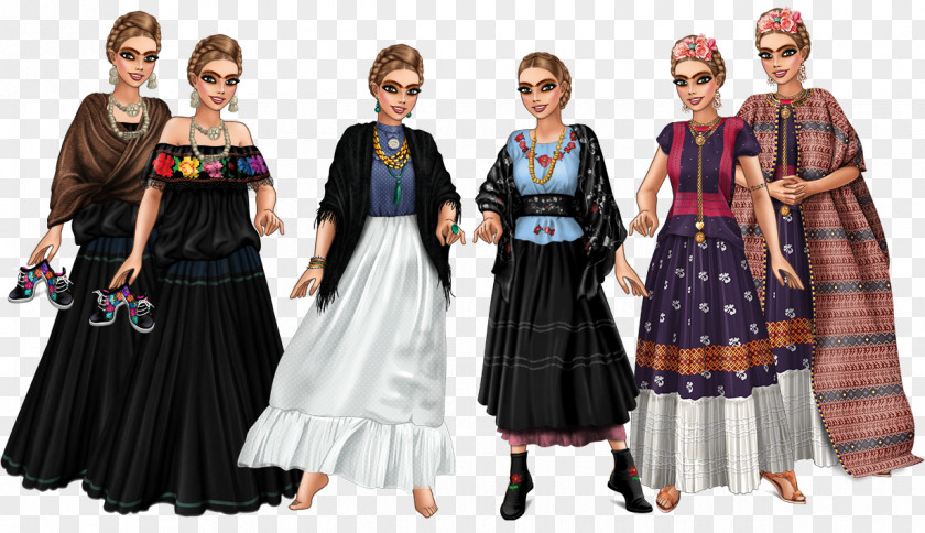 FRIDA Clothing Fashion Costume Design Dress PNG