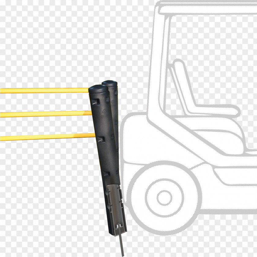 Hollowed Out Guardrail Line Angle PNG