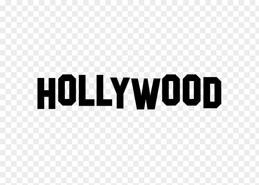 Hollywood Sign Walk Of Fame Boulevard Typeface Font PNG