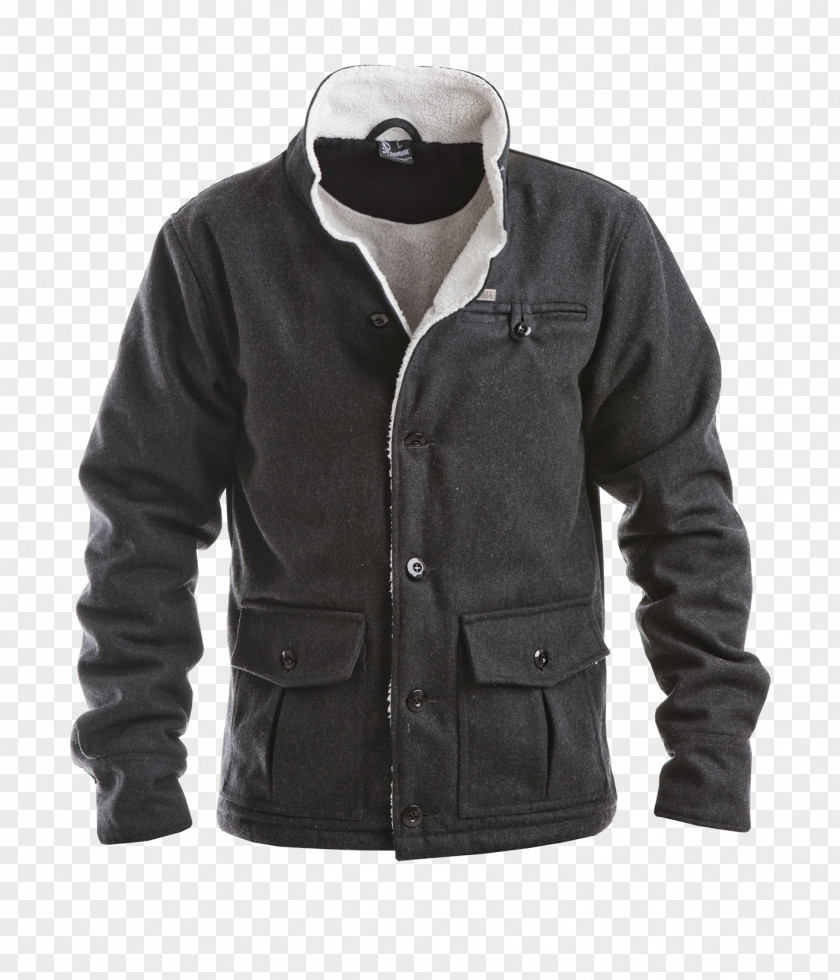 Jacket Hoodie Leather T-shirt Zipper PNG
