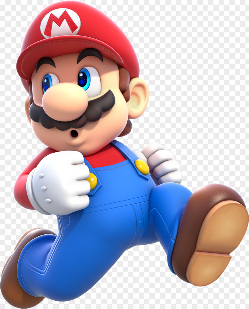 Mario Super Run Bros. New Bros Video Game PNG