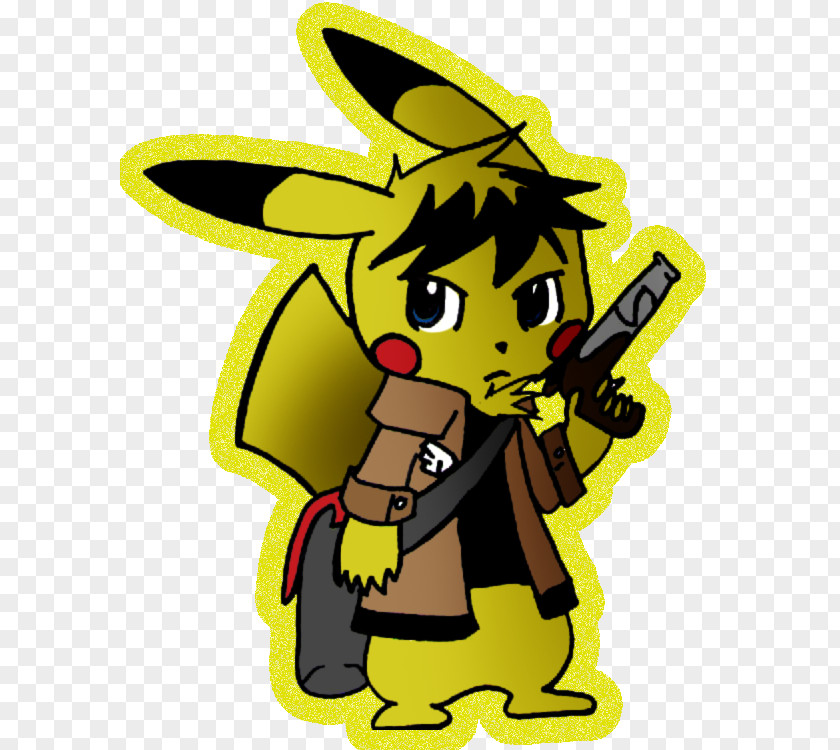 Pikachu Pokémon Platinum Trainer Firearm PNG