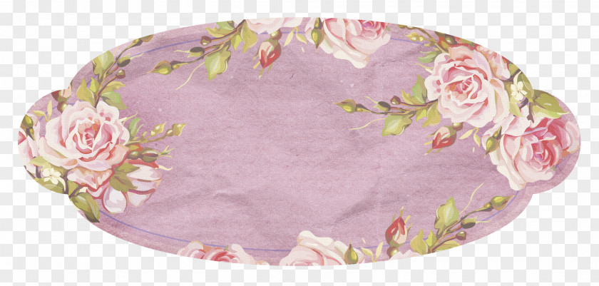 Purple Rose Shading Tab PNG