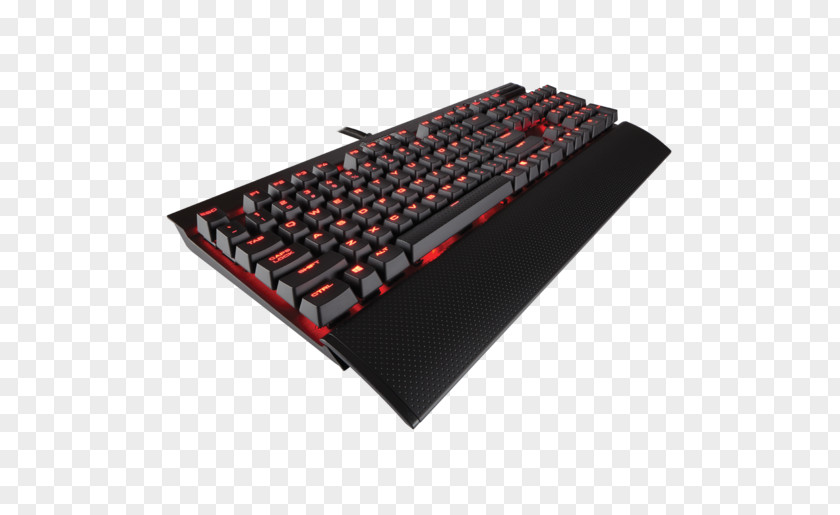 Cherry Computer Keyboard Corsair Gaming K70 LUX RGB Keypad PNG