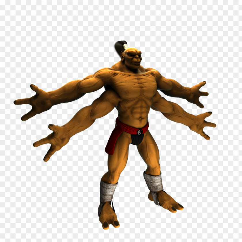 Goro Mortal Kombat 3 Muscle M.U.G.E.N Fiction PNG