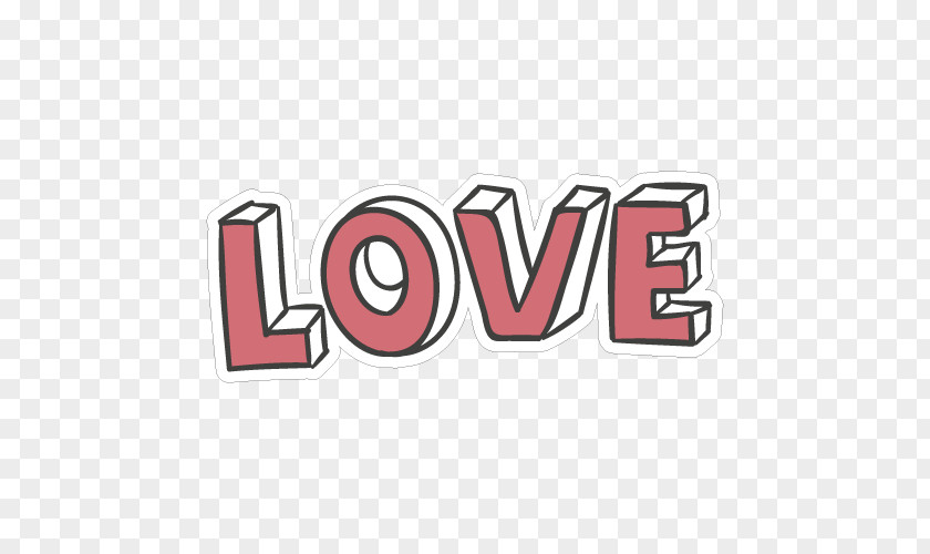 Love Stickers Logo IPhone 6 Brand Sticker PNG