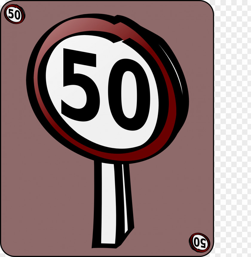 Road Sign Speed Limit Traffic Clip Art PNG