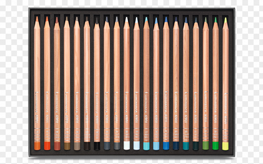 Caran D'Ache Fancolor Water Soluble PencilsPencil Colored Pencil Luminance 6901 PNG