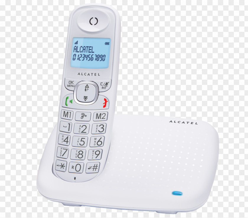 Feature Phone Mobile Phones Answering Machines Alcatel Telephone PNG