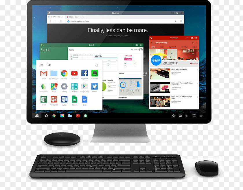 Android Remix OS Android-x86 Personal Computer Desktop Computers PNG