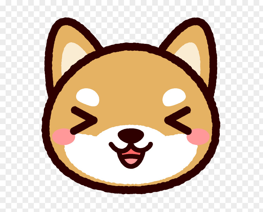 Dog Face Whiskers Shiba Inu Clip Art PNG