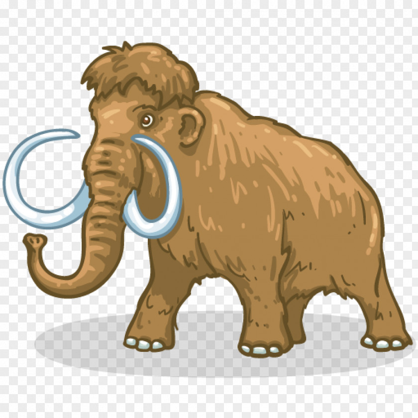 Elephant African Indian Woolly Mammoth Mammal PNG