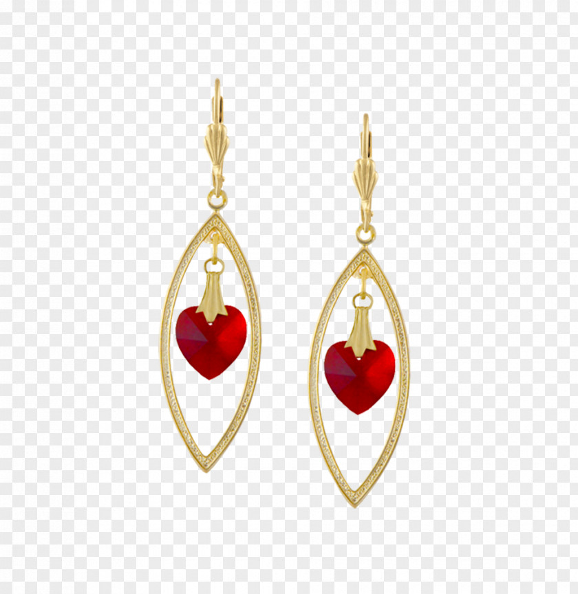 Ruby Earring Body Jewellery Shopping PNG