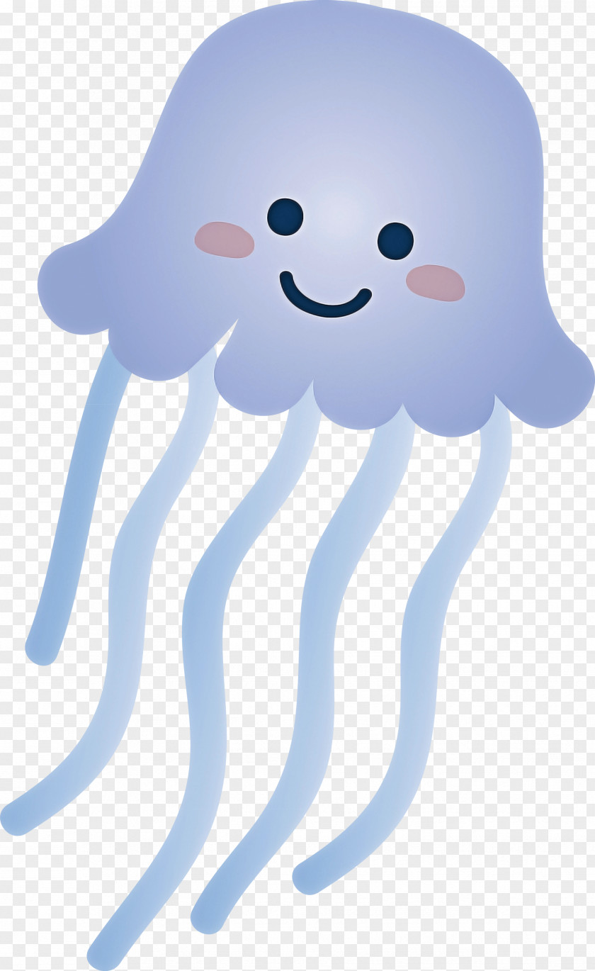 Cartoon Cloud Octopus PNG