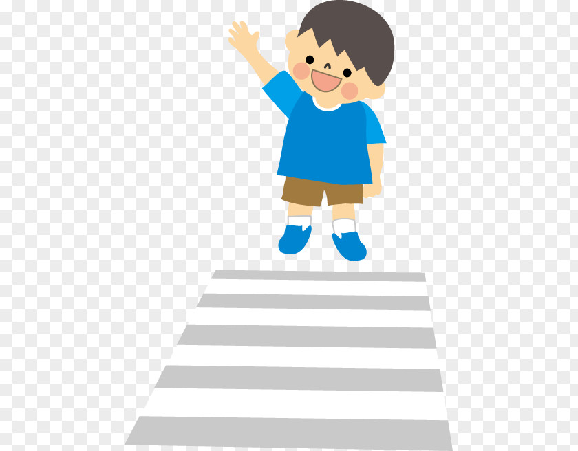 Child Illustration Road Traffic Safety Pedestrian Crossing PNG