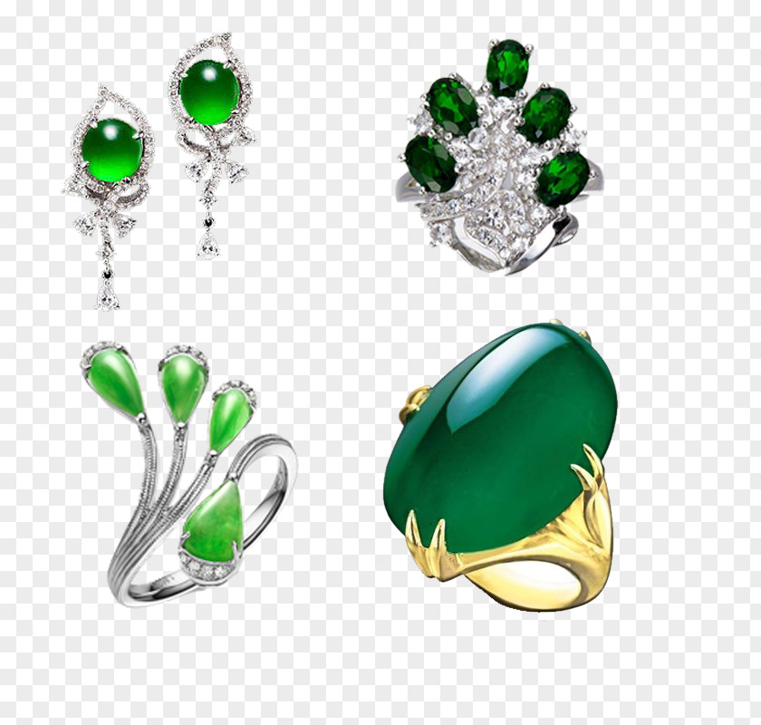 Green Jewelry Ring Jewellery U9996u98fe Necklace PNG
