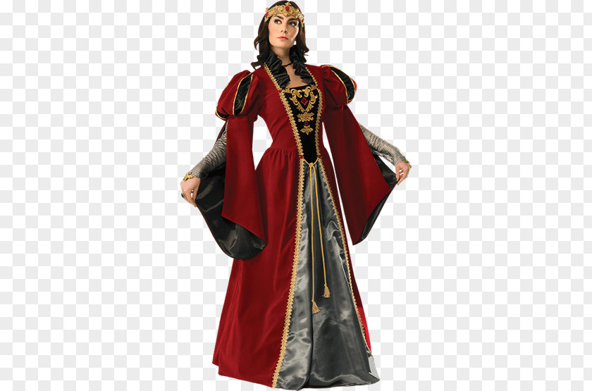 King Middle Ages Renaissance Costume Queen Regnant PNG