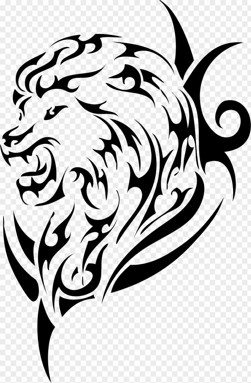 Tribal Crown Tattoo Lion Sleeve Tribe PNG