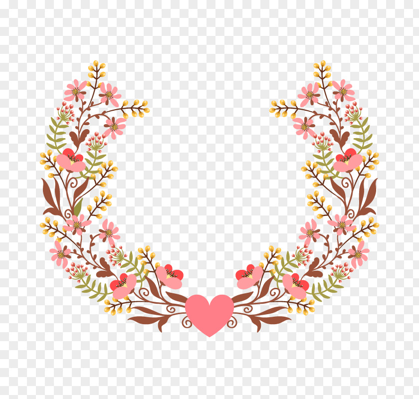 Vector Wedding Flowers Mother's Day PNG