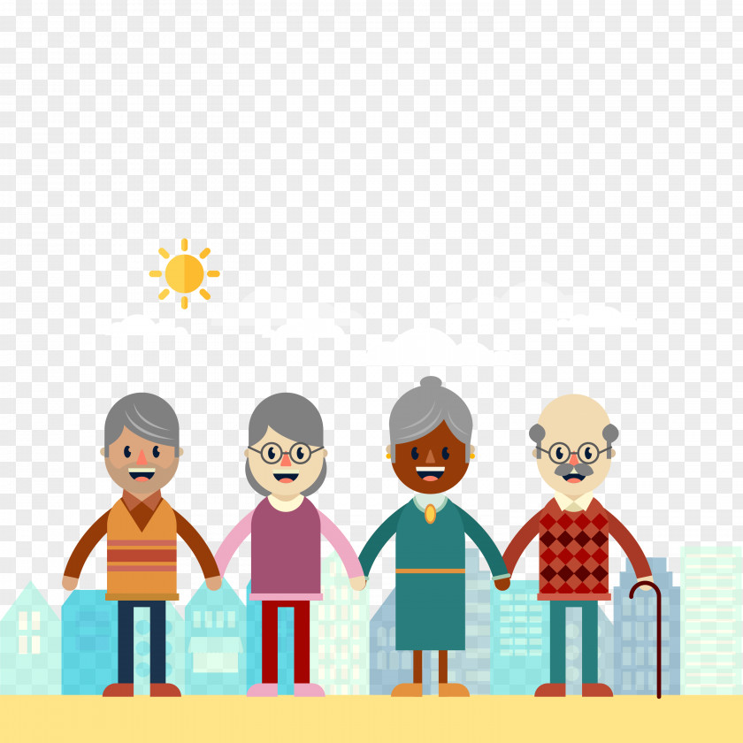 At International Day For Older Persons Old Age Grandparent Elderly PNG
