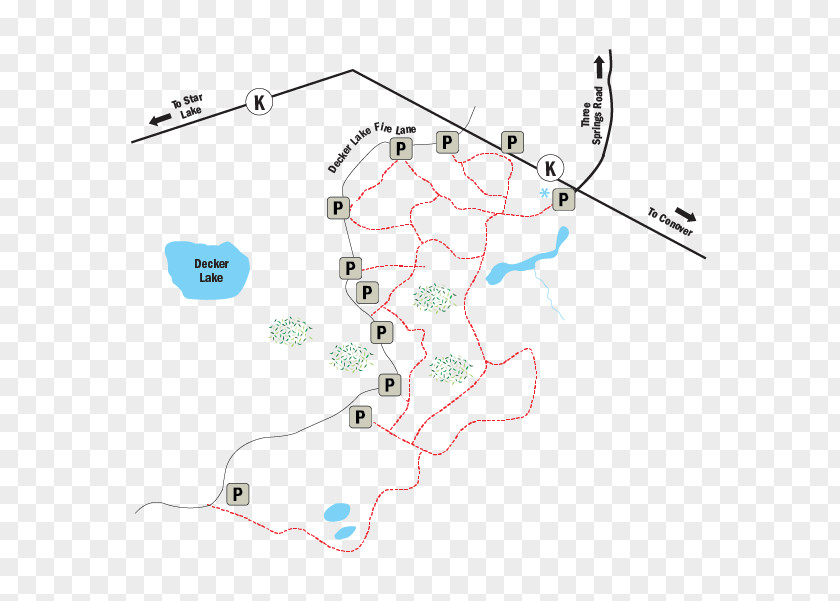 Bridgewater Inn Heart Lake Decker Location Map PNG