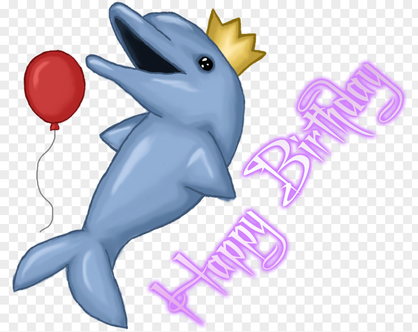 Dolphin Happy Birthday To You Clip Art PNG