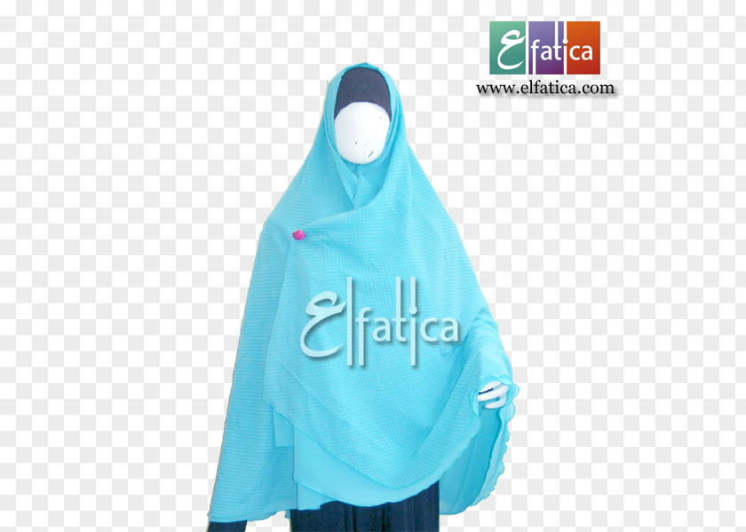Khimar Cotton Hijab Fard Color Thawb PNG