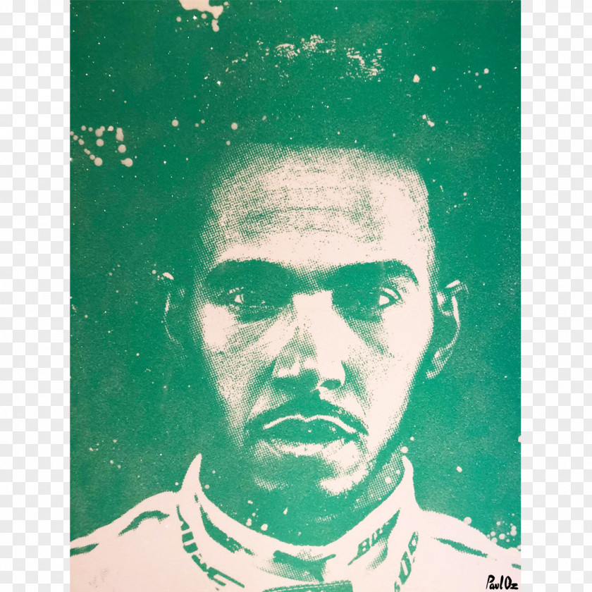Lewis Hamilton Illustration Facial Hair Green Photography Poster PNG