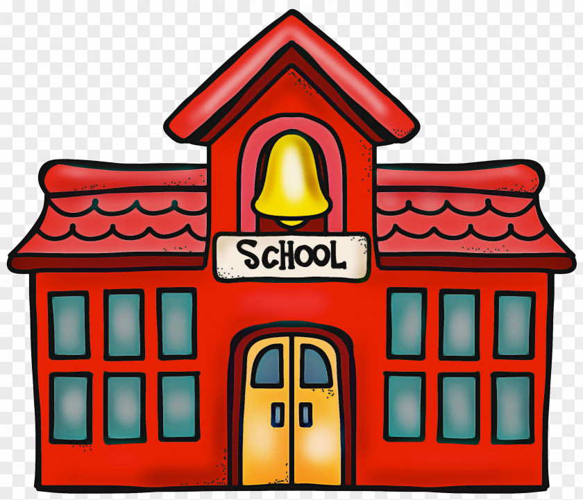 Roof Architecture School Building Cartoon PNG
