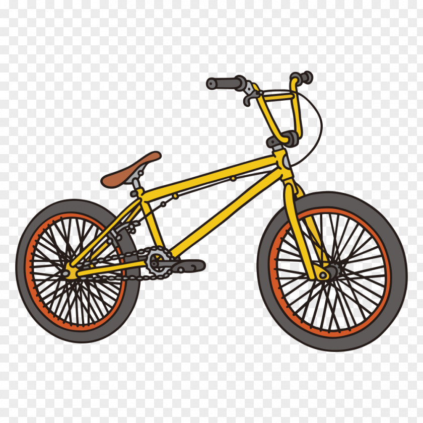 Vector Cartoon Bicycle BMX Bike WeThePeople Freestyle PNG
