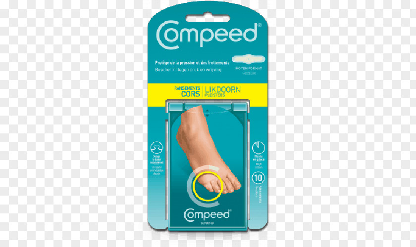 Corn Compeed Callus Adhesive Bandage Cushion PNG