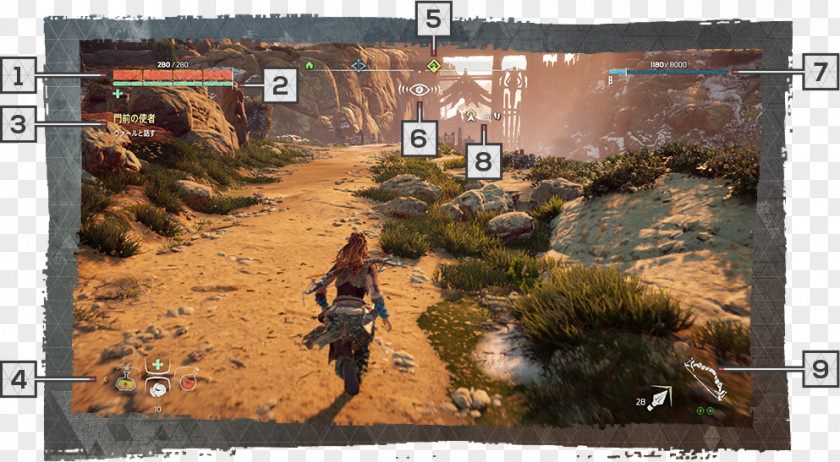 Horizon Zero Dawn Video Game Open World PlayStation 4 PNG