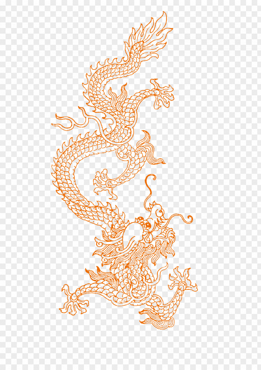 Long Lines Of China Chinese Dragon PNG