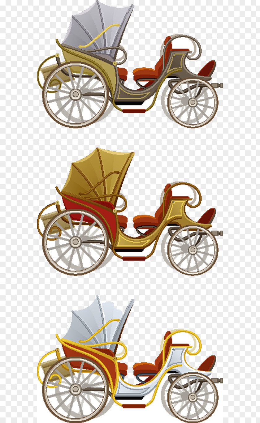 Painted Road Vehicle Traffic Carriage Horse-drawn Horse And Buggy PNG