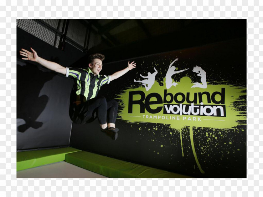 Rebound Logo Poster Green Banner Recreation PNG