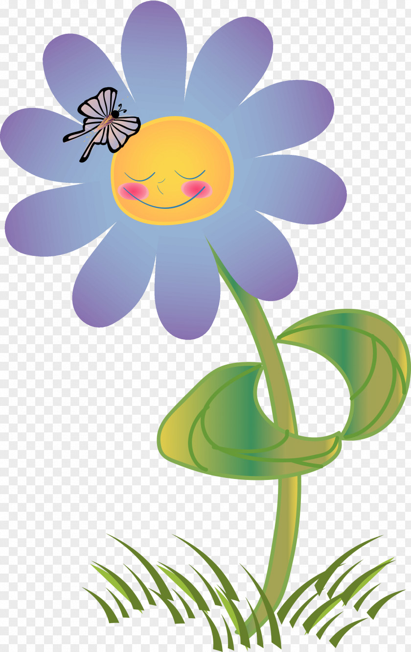 Sprinkle Flowers To Send Blessings Smiley Royalty-free Clip Art PNG