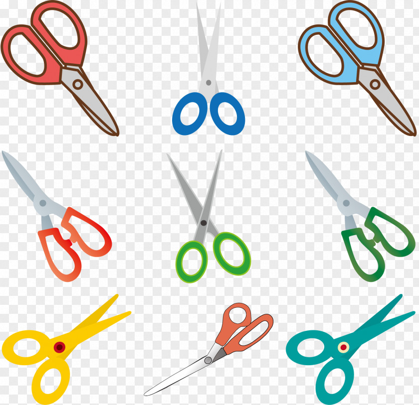 Vector Scissors Icon PNG