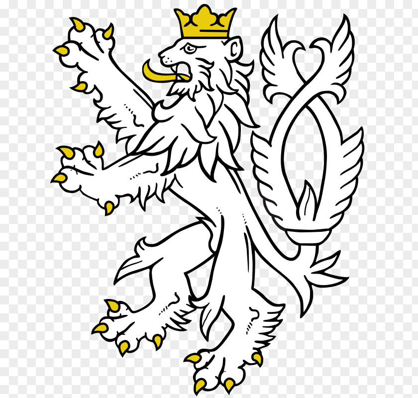 Heraldic Clipart Lionhead Rabbit Heraldry White Lion Clip Art PNG
