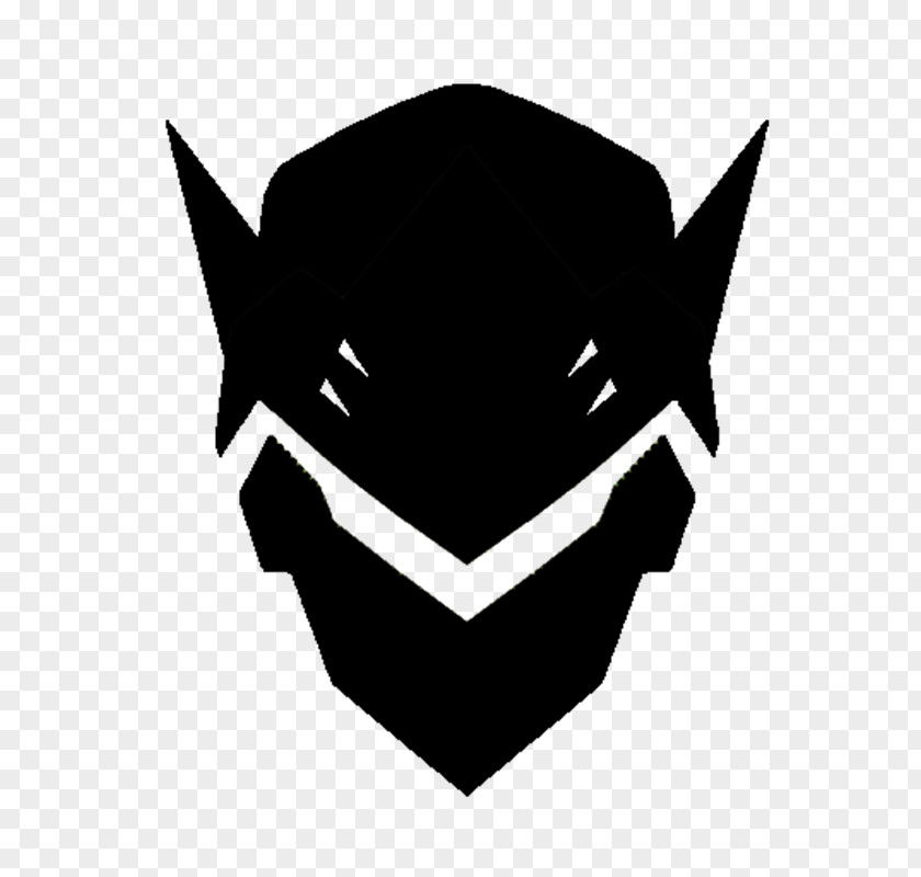 Overwatch Genji: Dawn Of The Samurai Decal Logo Mercy PNG of the Mercy, xuanying, black mask illustration clipart PNG