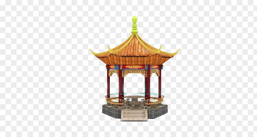 Pavilion Amusement Park Gazebo Chinese Architecture PNG