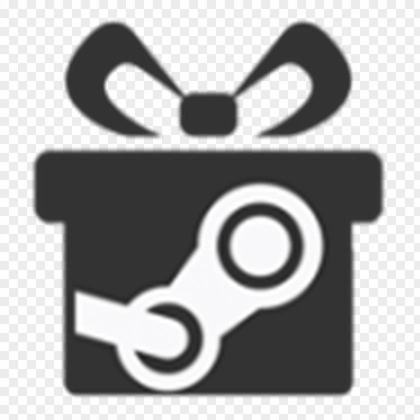 Random Buttons Black & White Steam Video Game PNG
