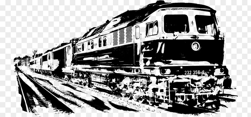 Train Electric Locomotive Rail Transport Passenger Car PNG