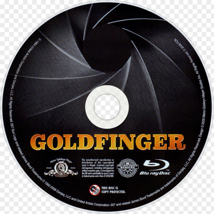Goldfinger Compact Disc Oddjob Blu-ray James Bond Film Series Action & Toy Figures PNG