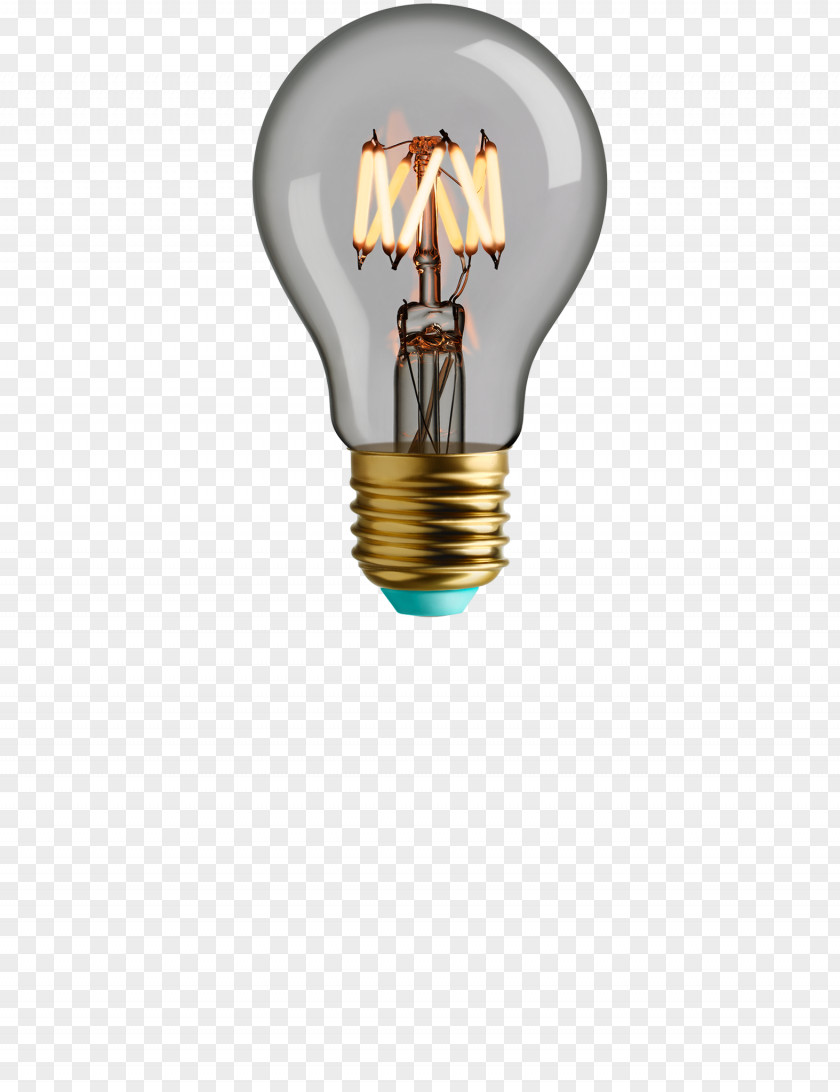Light Bulb Material Incandescent LED Lamp Edison Screw Filament PNG
