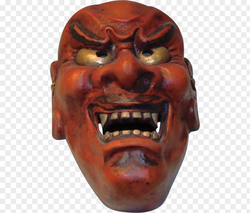 Mask Japan Noh 能面 Nōgaku PNG