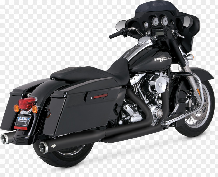 Motorcycle Exhaust System Harley-Davidson Touring CVO PNG